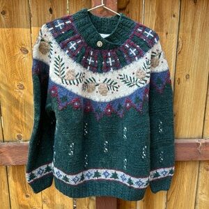 Vintage 100%wool Talbots sweater